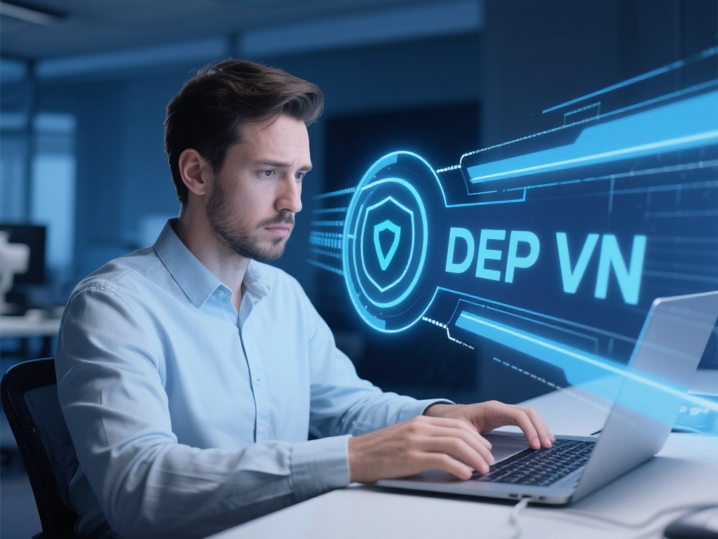 下载深度VPN，在家办公的网络安全强大保障